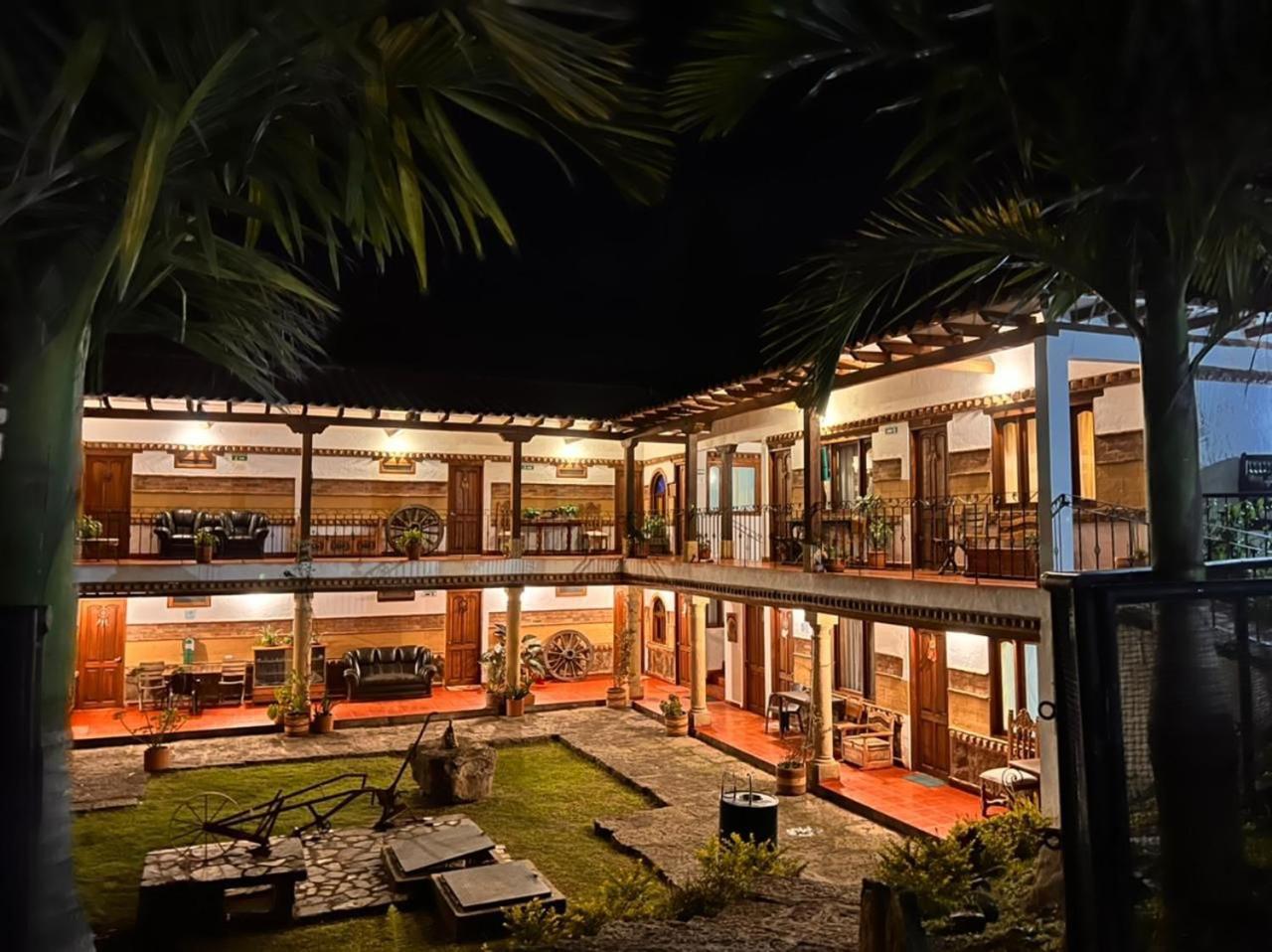 Hotel Casa Cantabria Campestre Villa de Leyva Exterior photo