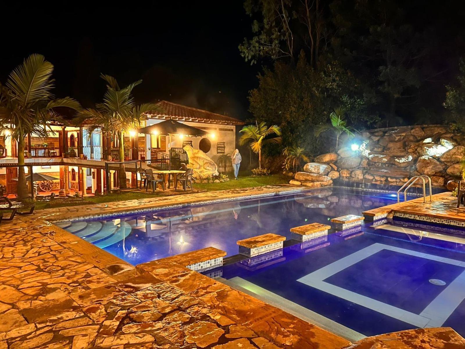 Hotel Casa Cantabria Campestre Villa de Leyva Exterior photo