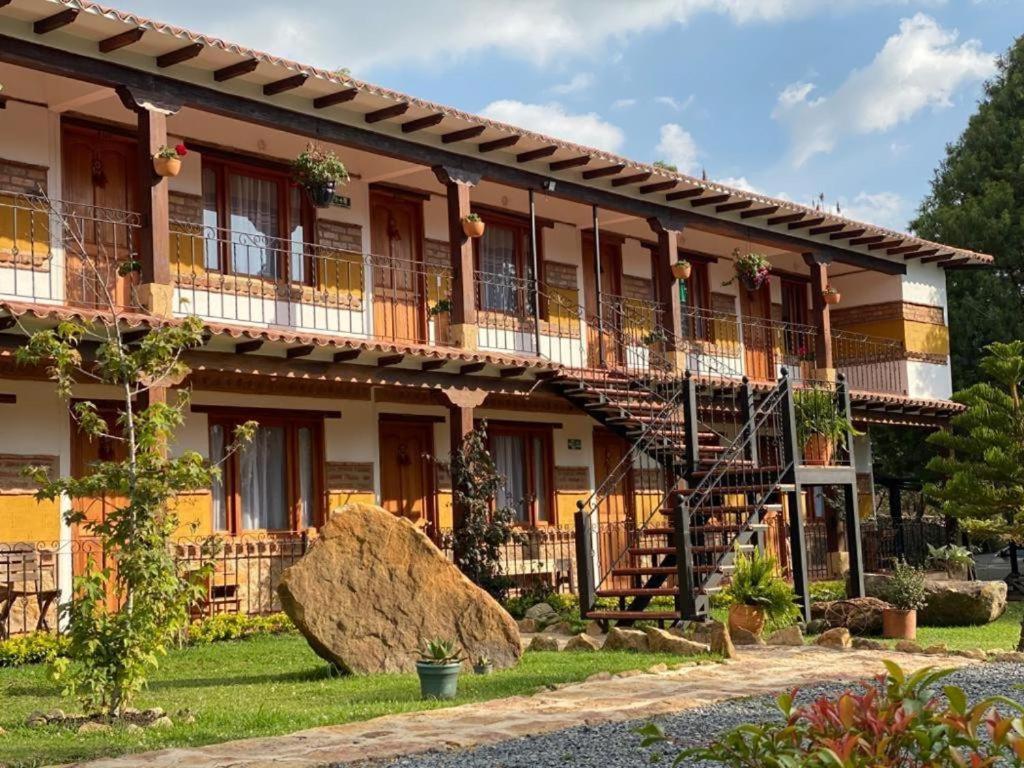 Hotel Casa Cantabria Campestre Villa de Leyva Exterior photo
