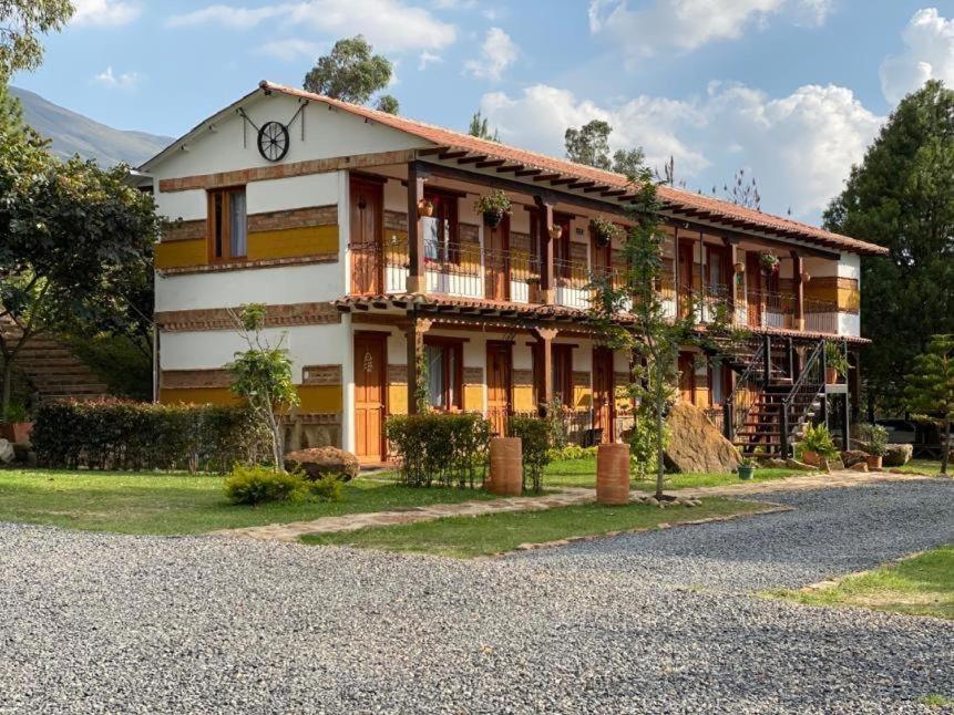 Hotel Casa Cantabria Campestre Villa de Leyva Exterior photo