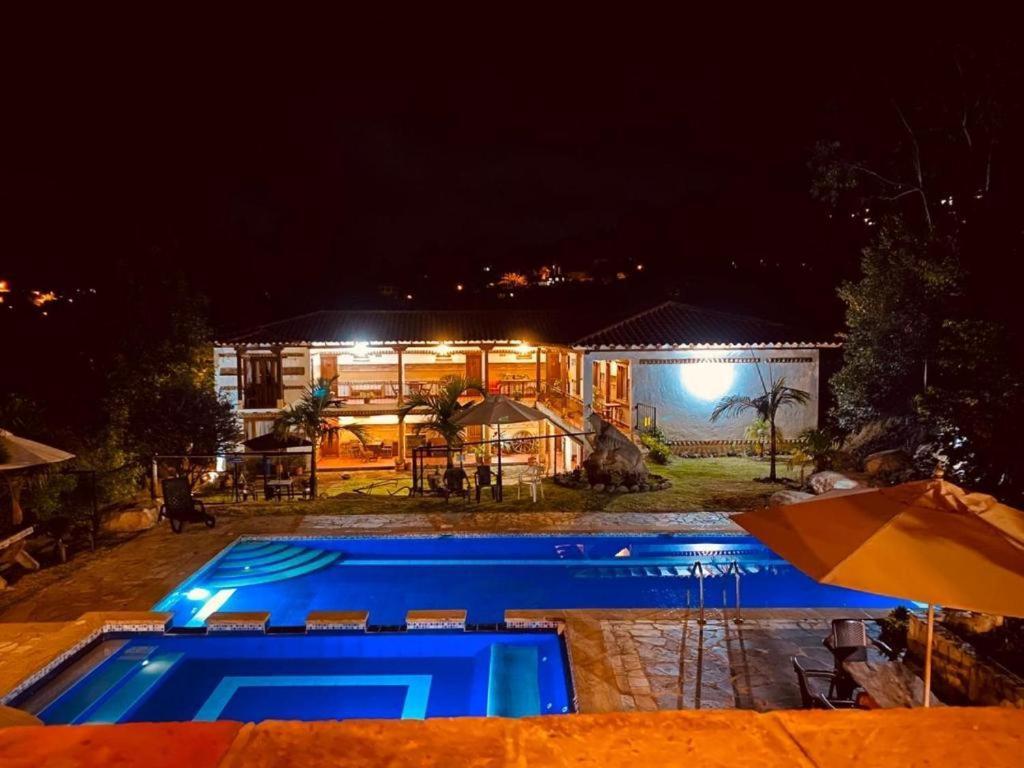 Hotel Casa Cantabria Campestre Villa de Leyva Exterior photo