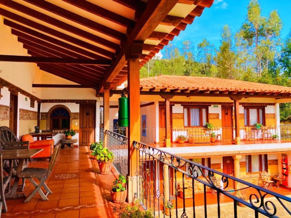 Hotel Casa Cantabria Campestre Villa de Leyva Exterior photo