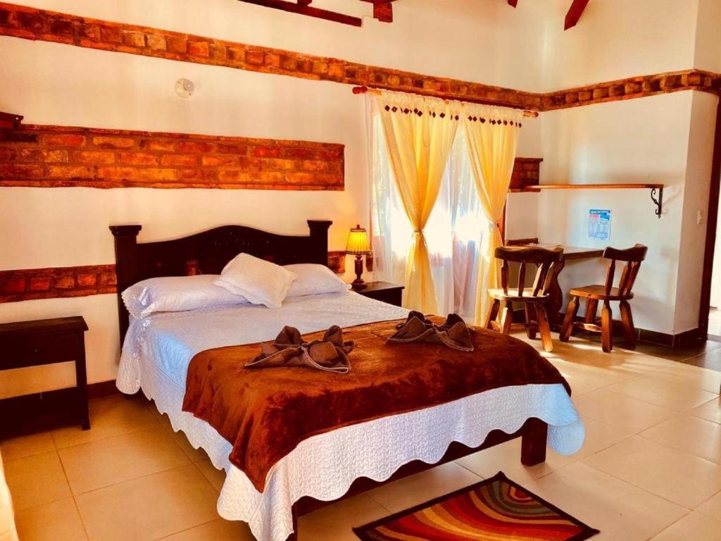 Hotel Casa Cantabria Campestre Villa de Leyva Exterior photo