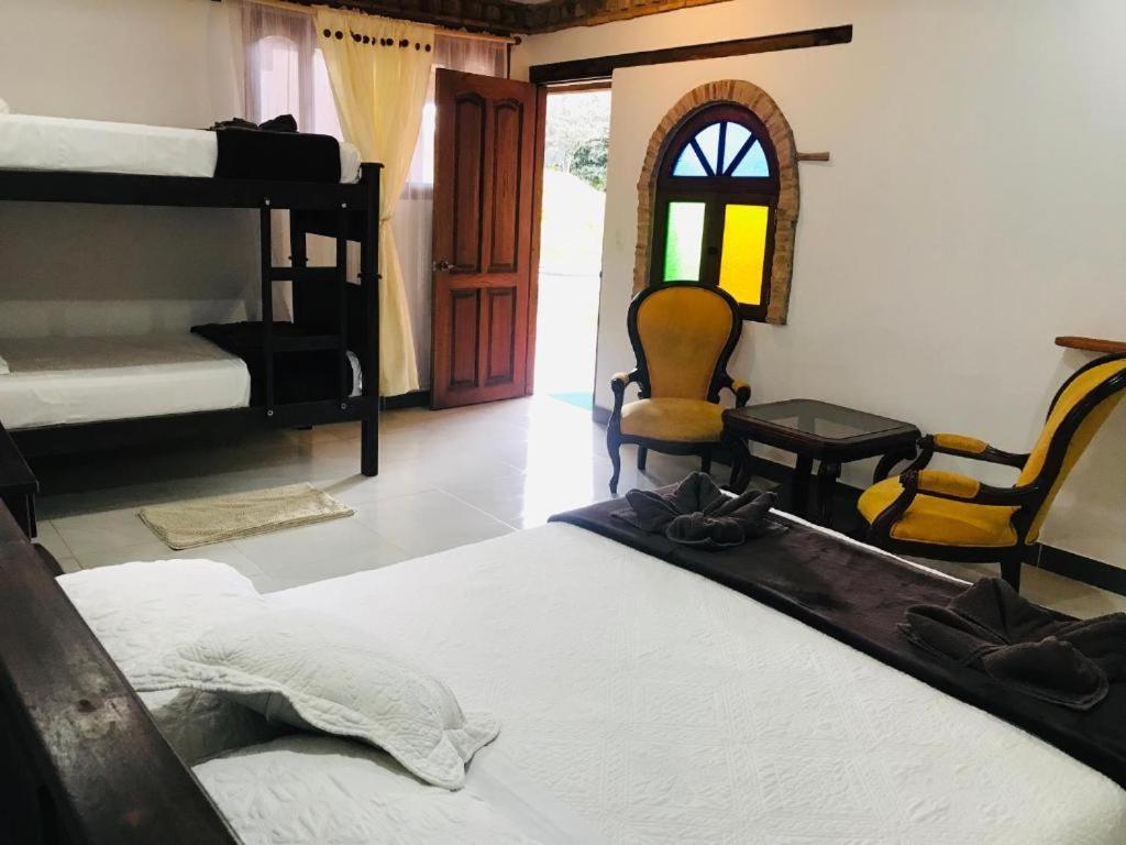 Hotel Casa Cantabria Campestre Villa de Leyva Exterior photo