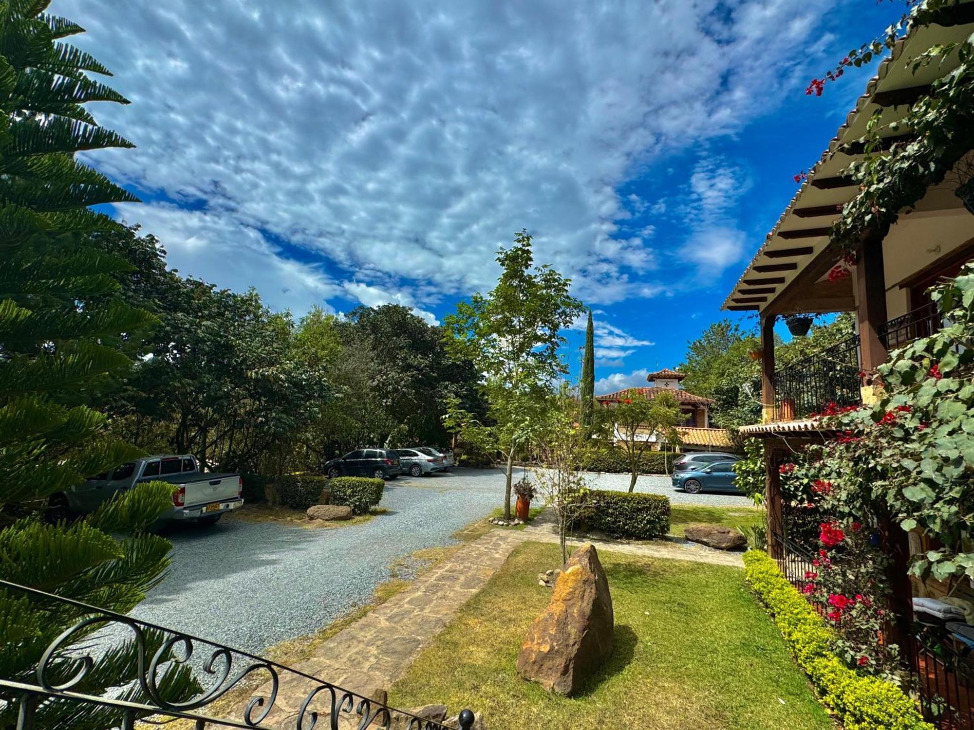 Hotel Casa Cantabria Campestre Villa de Leyva Exterior photo